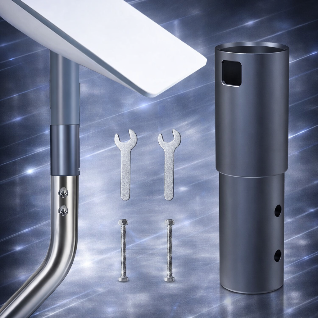 Aluminum Pipe Mount Adapter for Starlink Gen 2 Dish