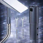 Aluminum Pipe Mount Adapter for Starlink Gen 2 Dish