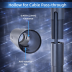 Aluminum Pipe Mount Adapter for Starlink Gen 2 Dish