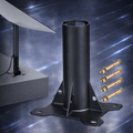 Heavy-Duty Carbon Steel Roof Mount for Starlink Gen 2 Dish