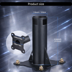 Heavy-Duty Carbon Steel Roof Mount for Starlink Gen 2 Dish