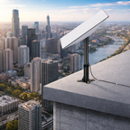 Heavy-Duty Carbon Steel Roof Mount for Starlink Gen 2 Dish