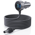 3 in 1 Cable Car Charger DC Power Cable/Cigarette Lighter Adapter for Starlink Mini