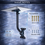 Adjustable Roof Wall Mount Kit for Starlink Gen 3